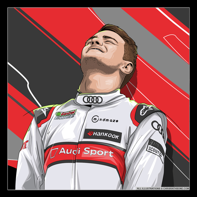 DTM Driver Illustrations by Chris Rathbone