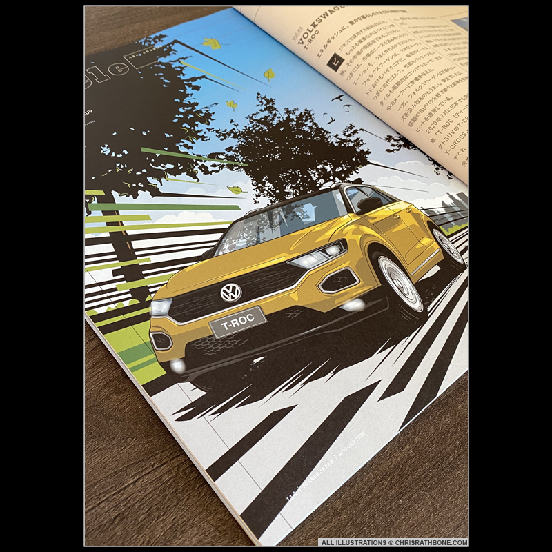 Forbes Tales of the Car Illustrations by Chris Rathbone