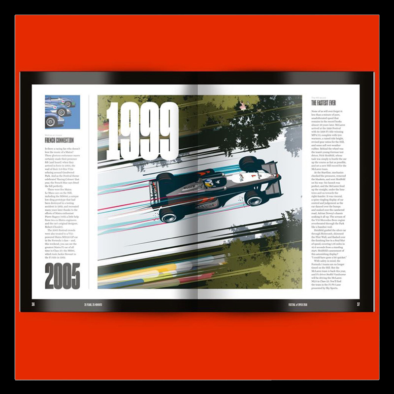 Goodwood Festival Of Speed Illustrations by Chris Rathbone