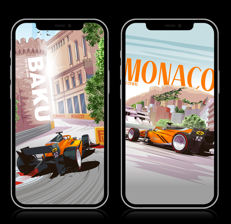 Clement Novalak race poster Illustrations by Chris Rathbone