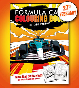 Formula 1 Colouring Books by Chris Rathbone